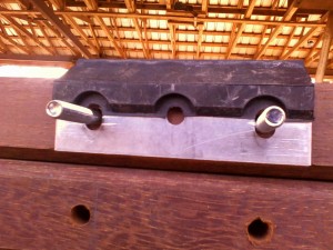 custom pre-drilled holes