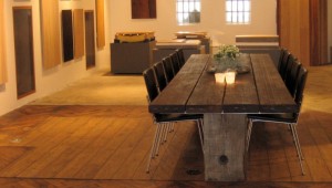 azobe dining table